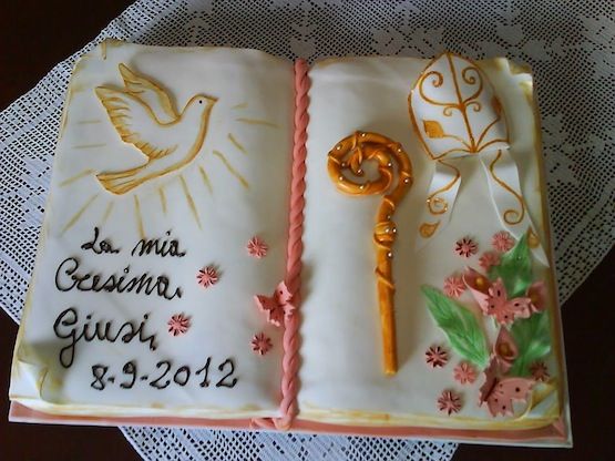 torta cresima bambina