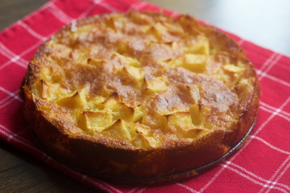 torta di mele rovesciata con Bimby