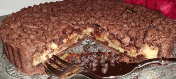 torta sbriciolata al cioccolato