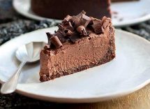 cheesecake al cioccolato ricetta facile