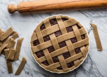 crostata al cacao con cremor tartaro