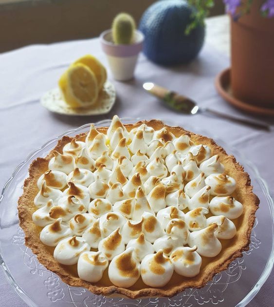 crostata meringata a limone