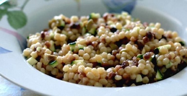 fregola con le lenticchie