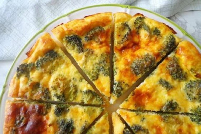 frittata con broccoli e pomodorini