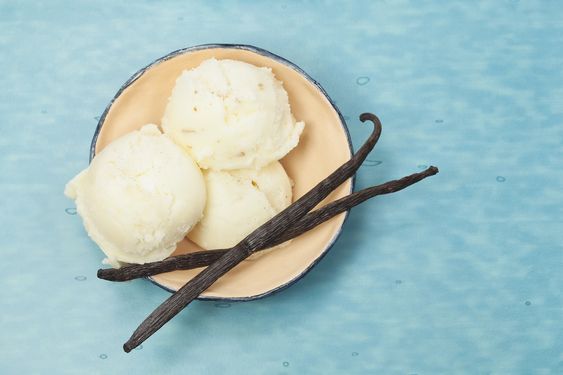 gelato vegano alla vaniglia