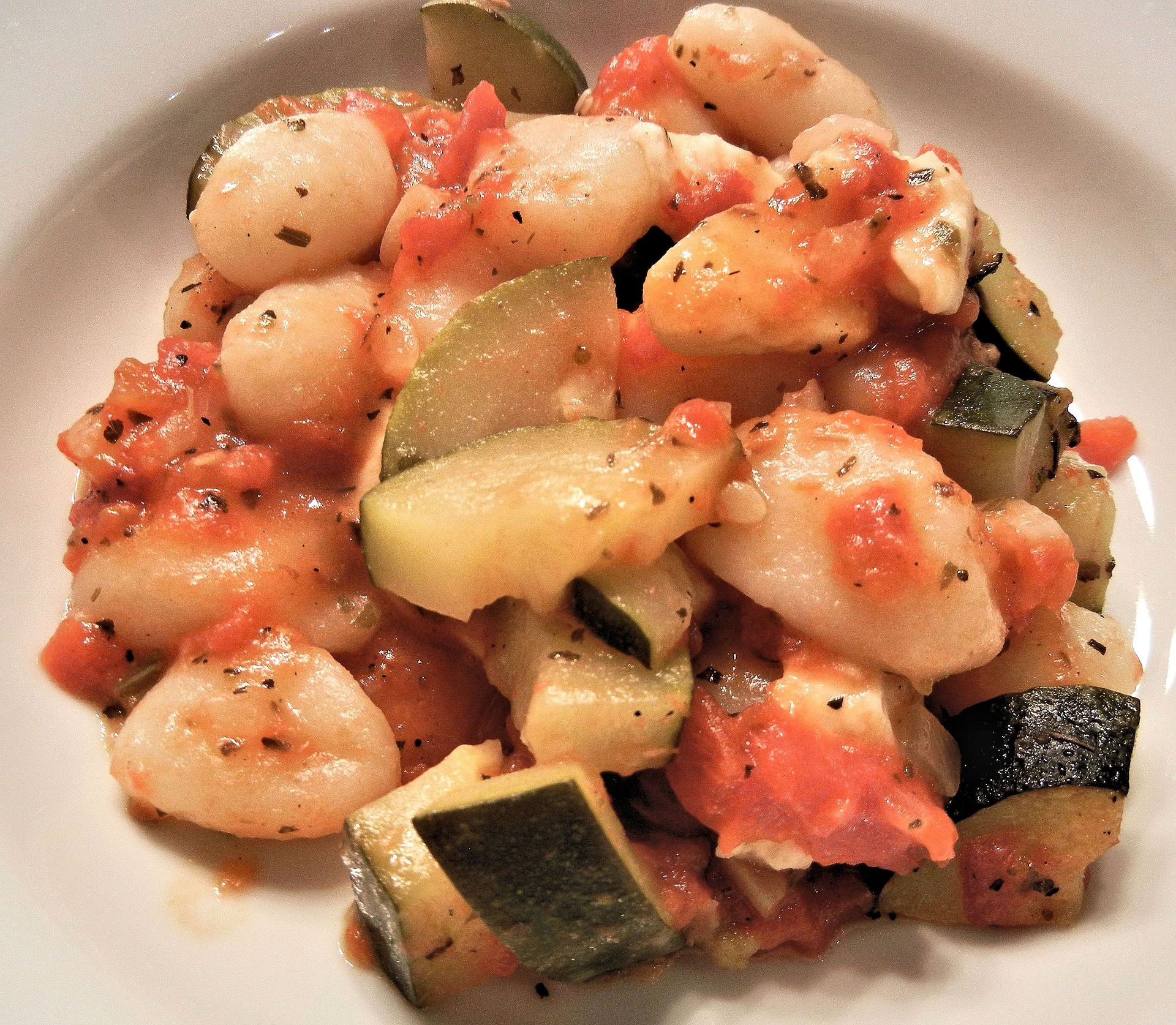 Gnocchi con verdure e tofu ricetta