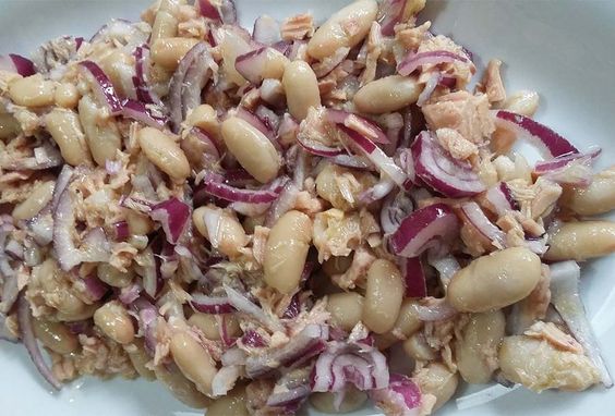 insalata tonno e fagioli