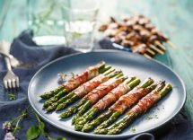 involtini di asparagi selvatici