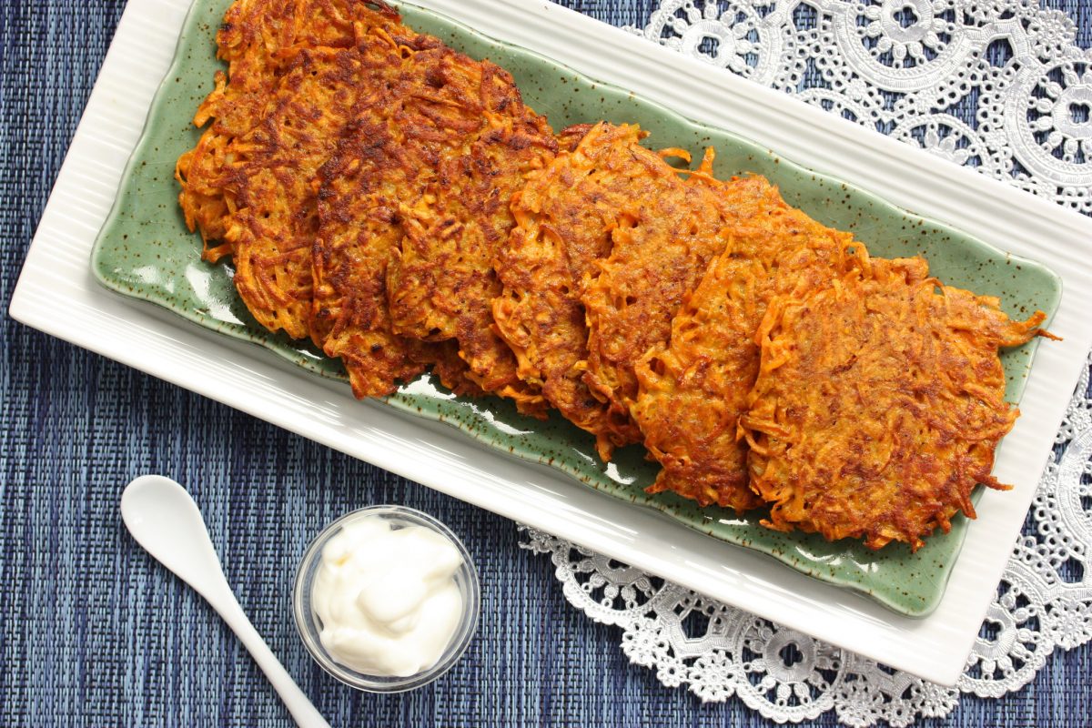 Latkes di patate croccanti