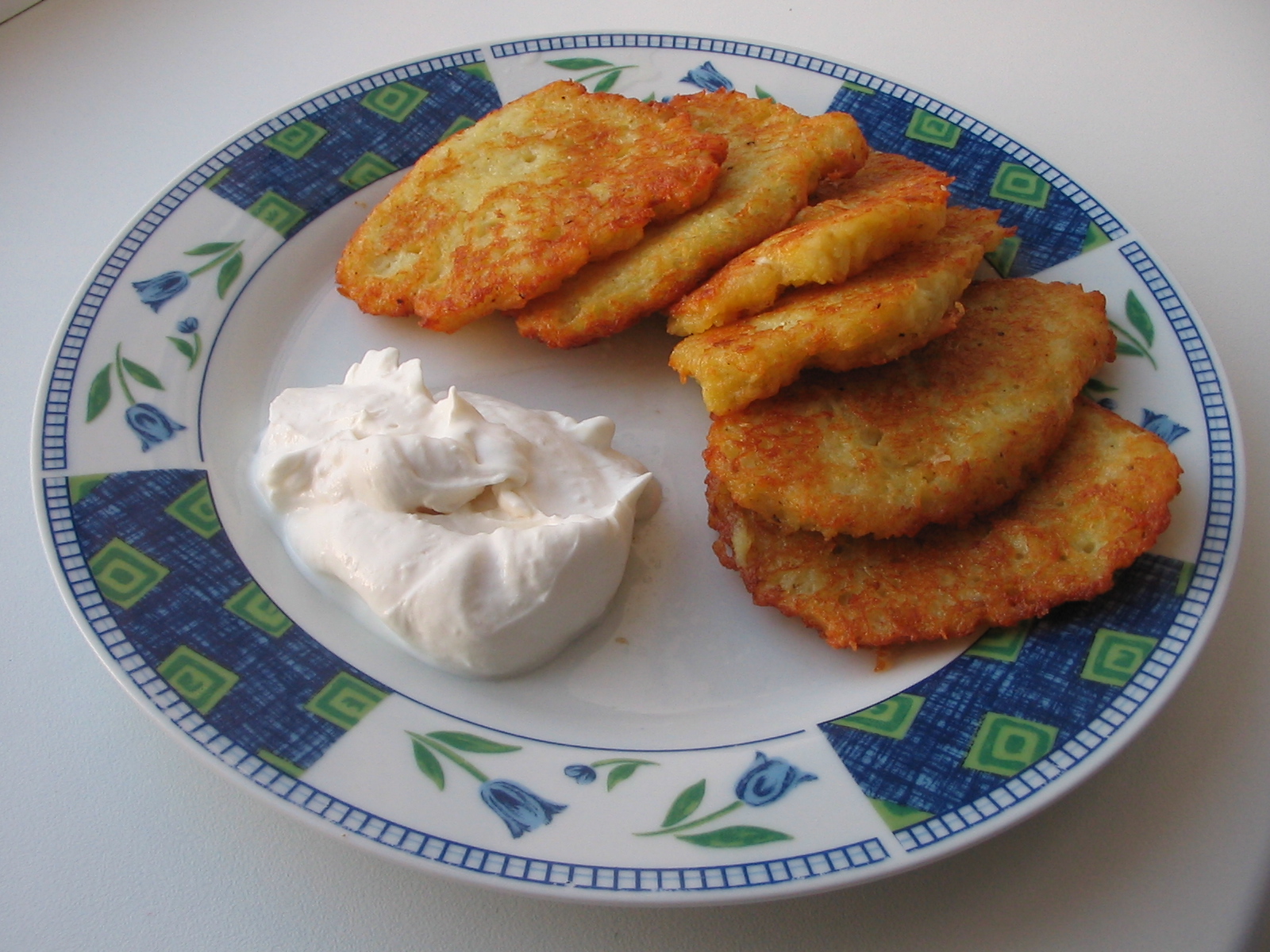 Latkes di patate croccanti