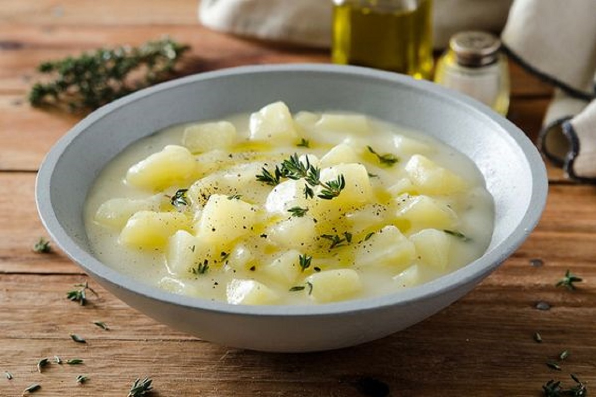 minestra di patate ricetta veloce