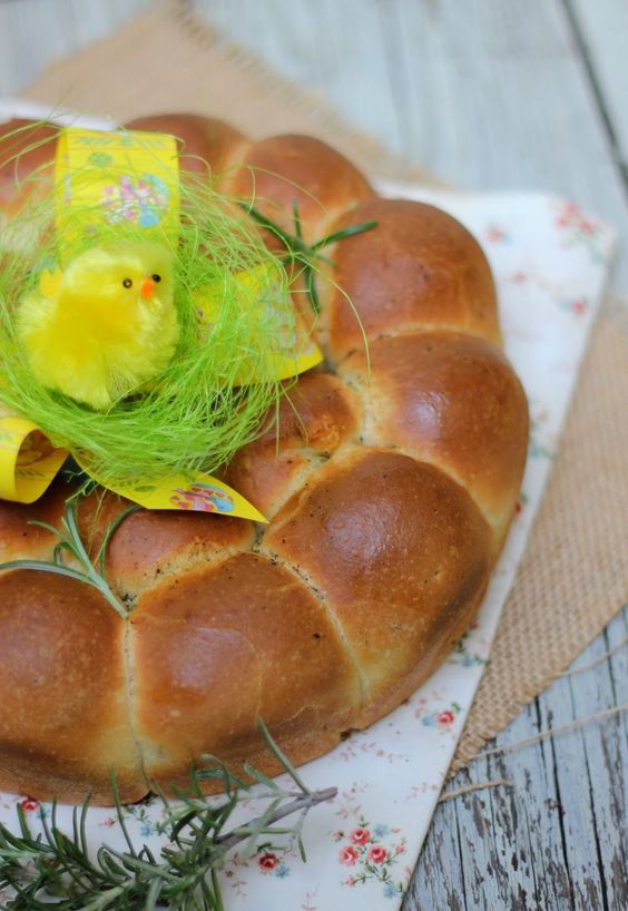 pane alle erbe di pasqua