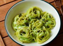 Pasta con asparagi e ricotta salata