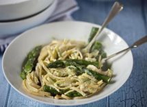 Pasta con crema di asparagi