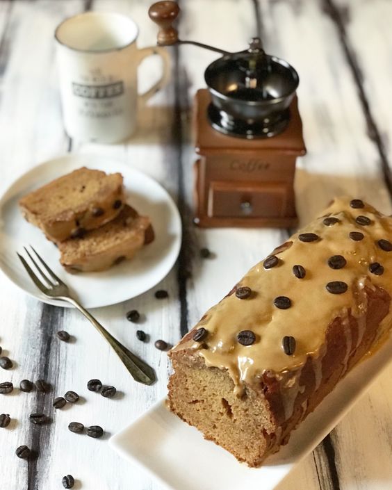 plumcake al caffè