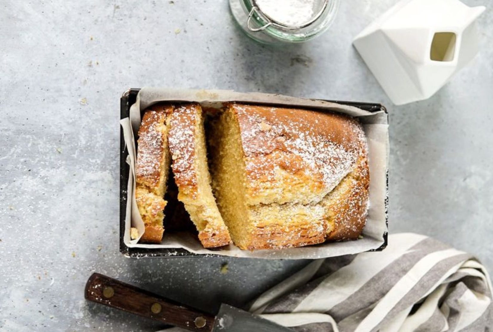 Plumcake senza glutine alla panna