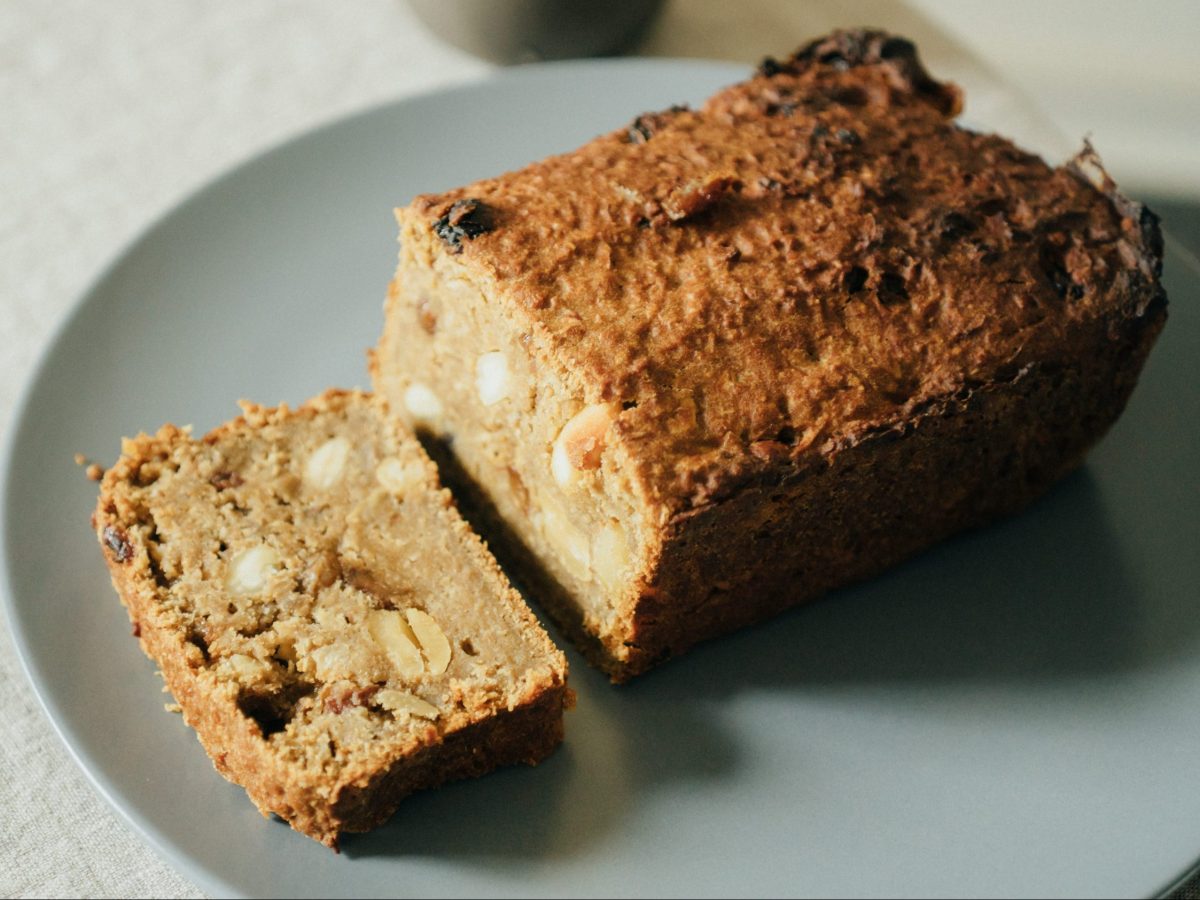 Plumcake senza lievito con mandorle