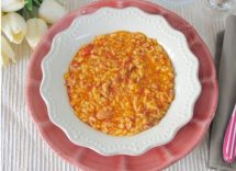 Risotto all'amatriciana con Bimby