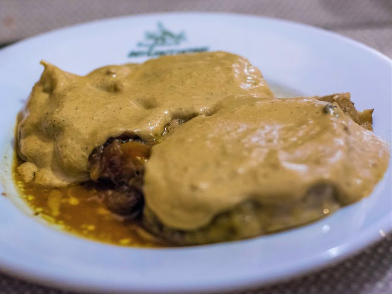 Scaloppine al latte con marsala e bacche di ginepro