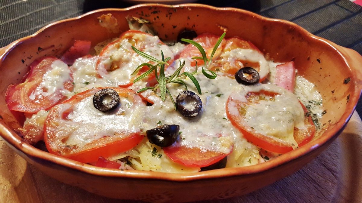 Scaloppine di maiale alla pizzaiola al forno