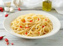 Spaghetti aglio, olio e peperoncino