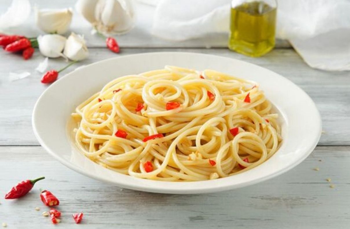 Spaghetti aglio, olio e peperoncino