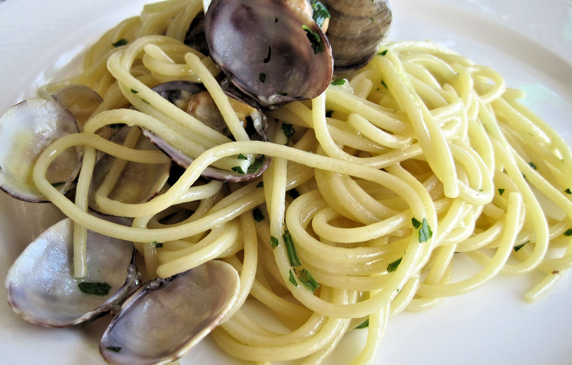 Spaghetti alle vongole veraci