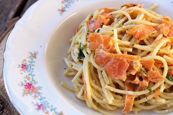 spaghetti con carote