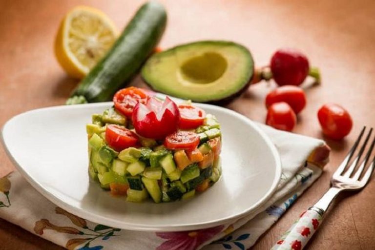 tartare di verdure vegan