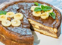 Torta banana e avocado con cremor tartaro