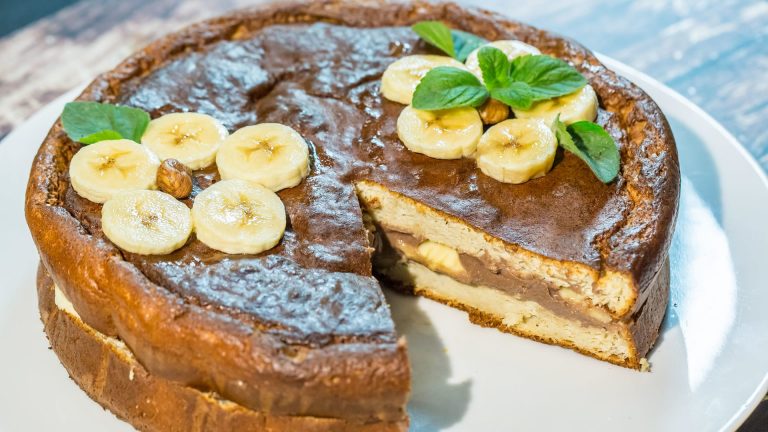 Torta banana e avocado con cremor tartaro