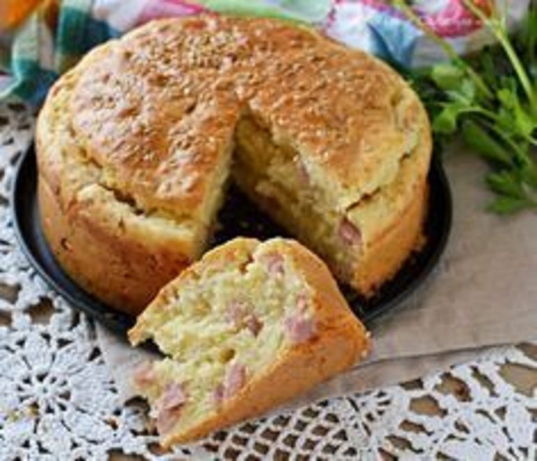 torta salata con lupini