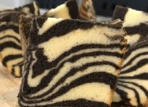 zebra chiffon cake