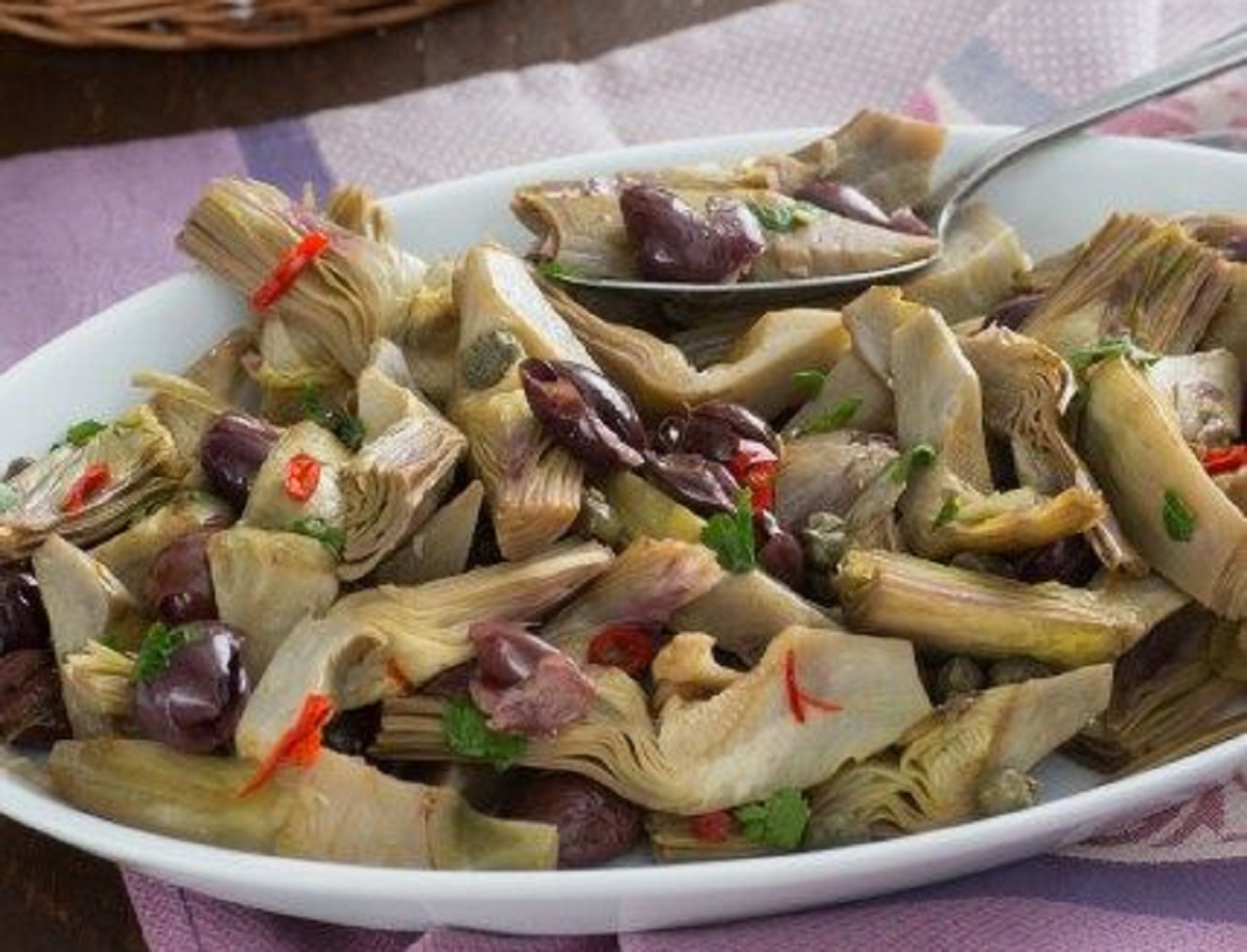 carciofi affogati ricetta napoletana