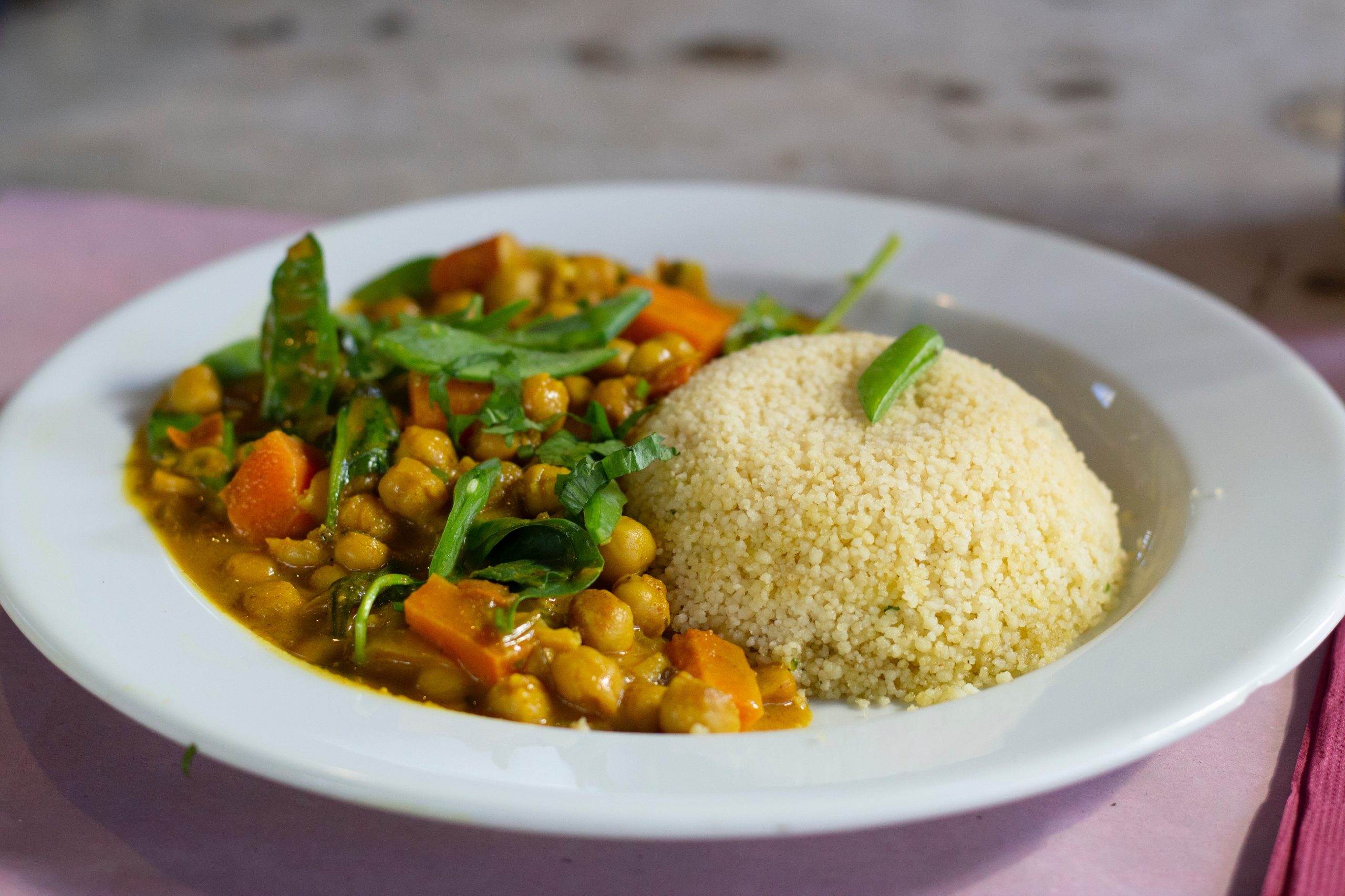 Ceci al curry vegan