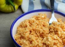 cous cous con cannolo di farina di lupini