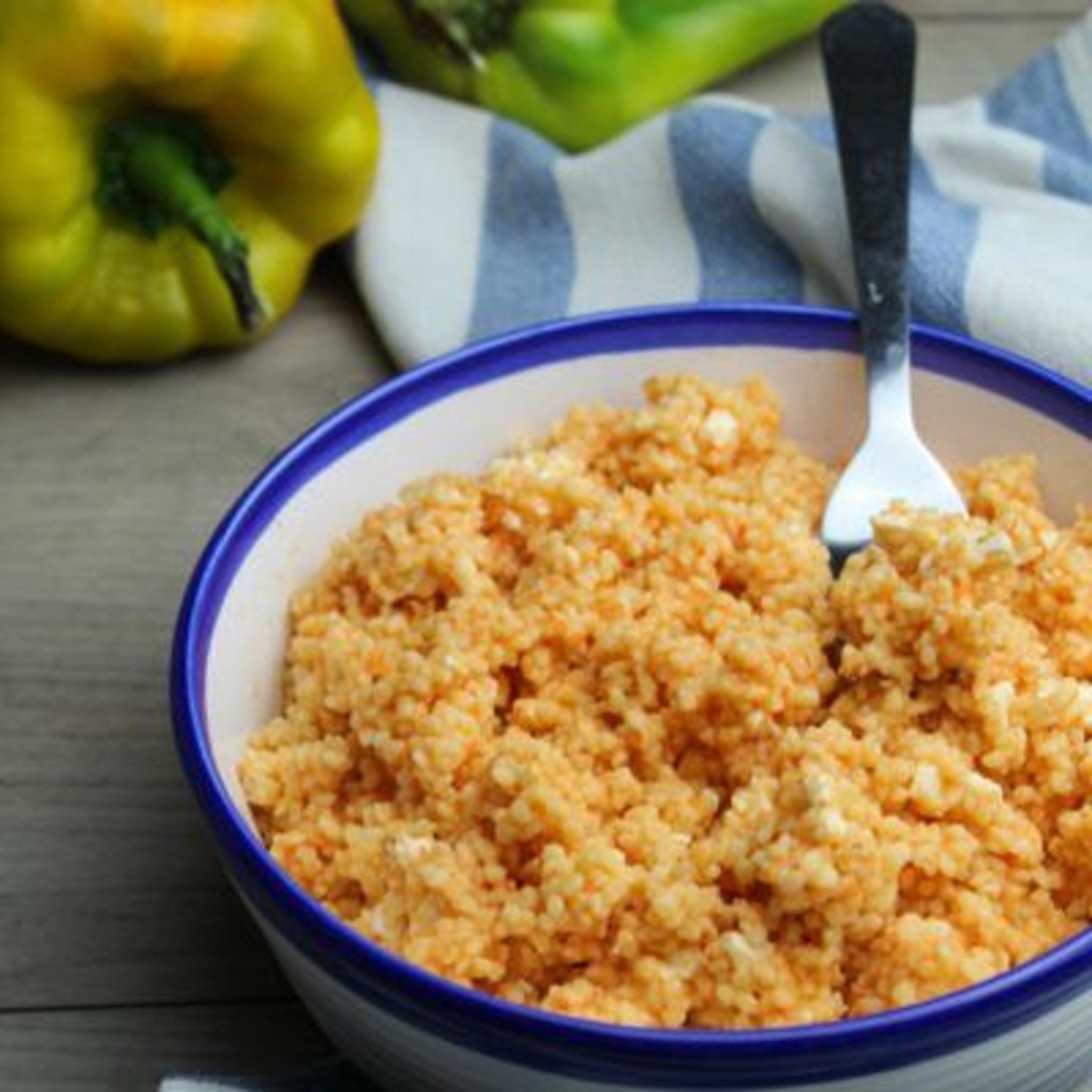 cous cous con cannolo di farina di lupini