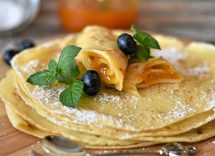 Crepes vegane al latte di soia