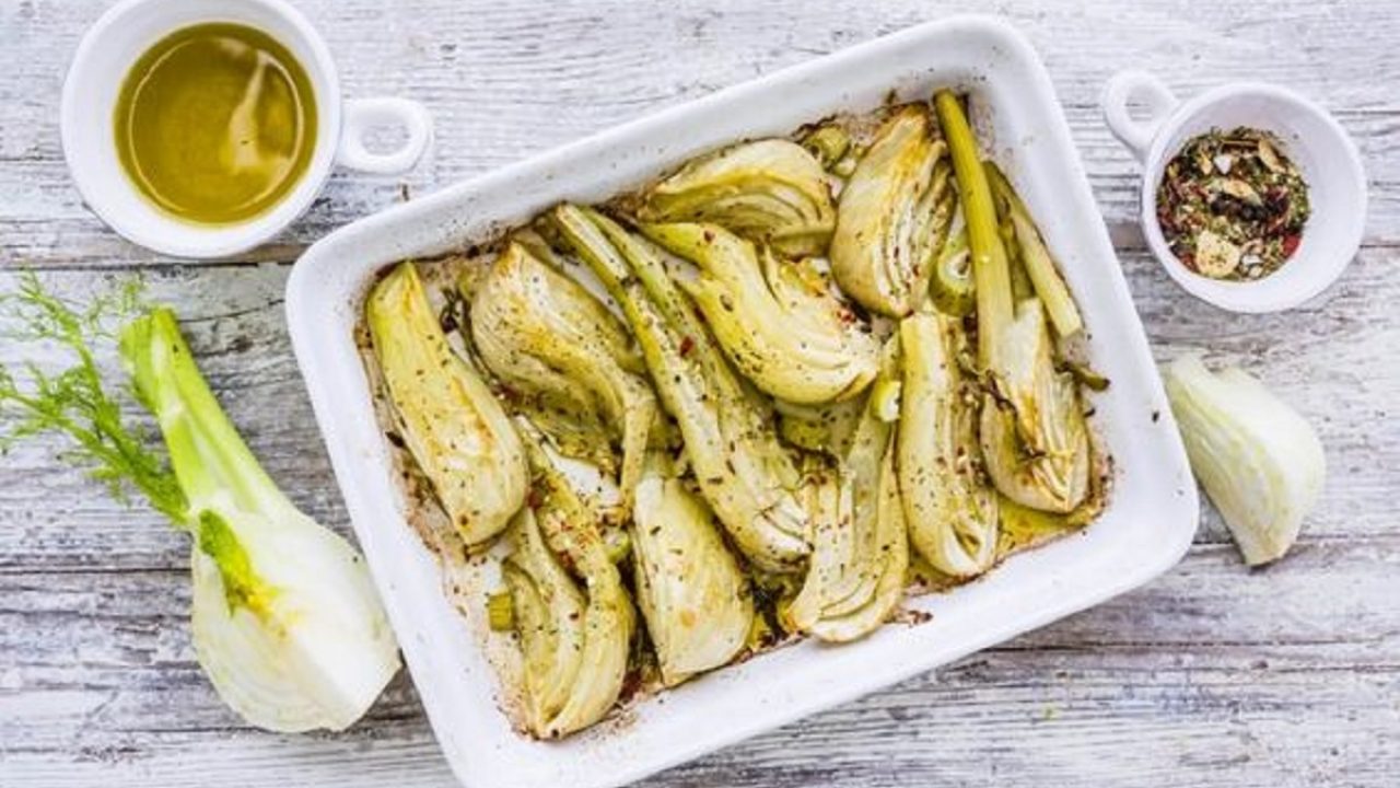 Finocchi E Sedano Al Forno Secondo Salutare Food Blog