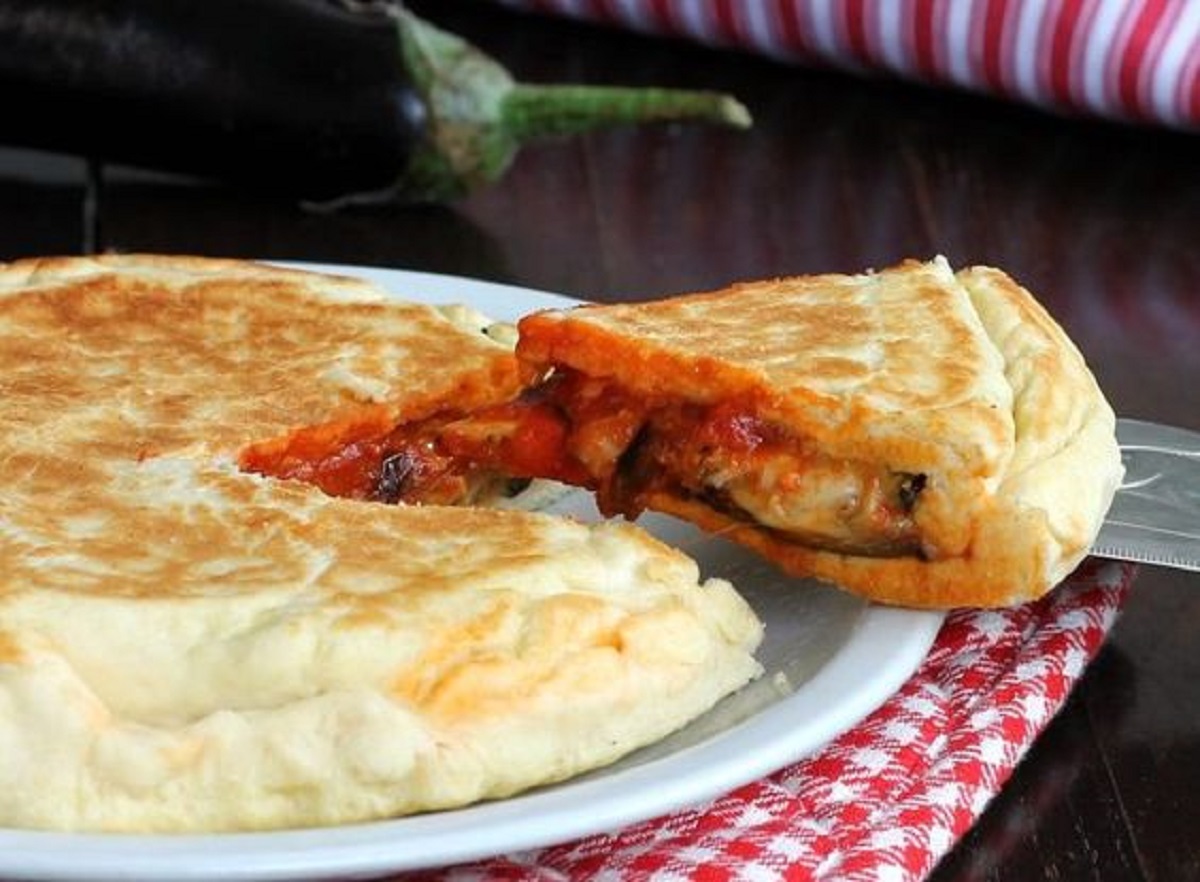 focaccia alla parmigiana in padella