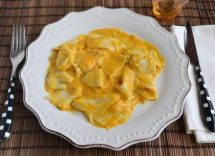 maltagliati con ricotta e zucca