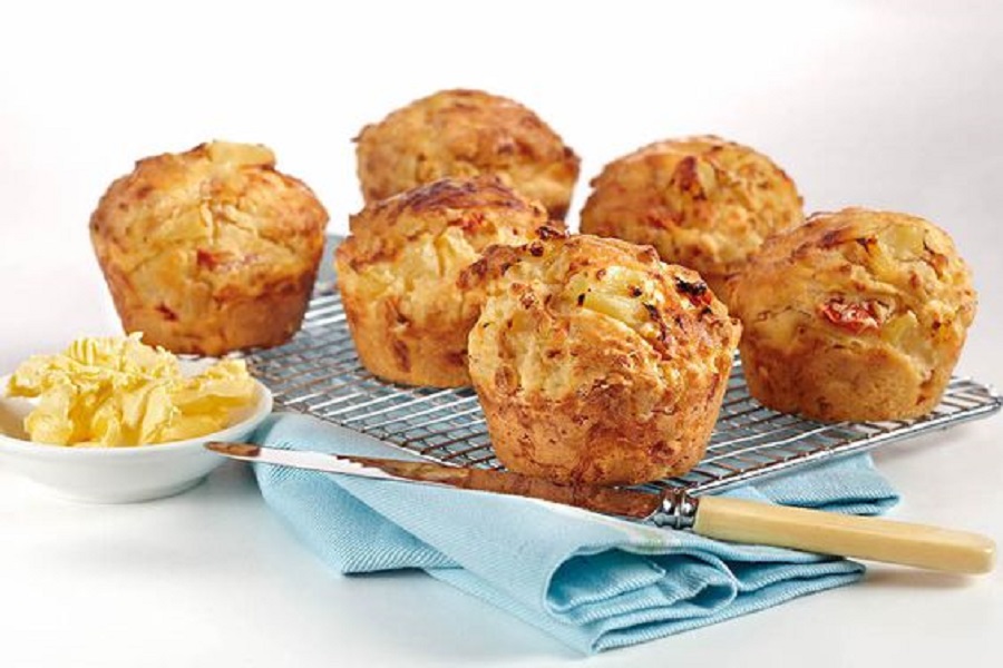 Muffin al prosciutto