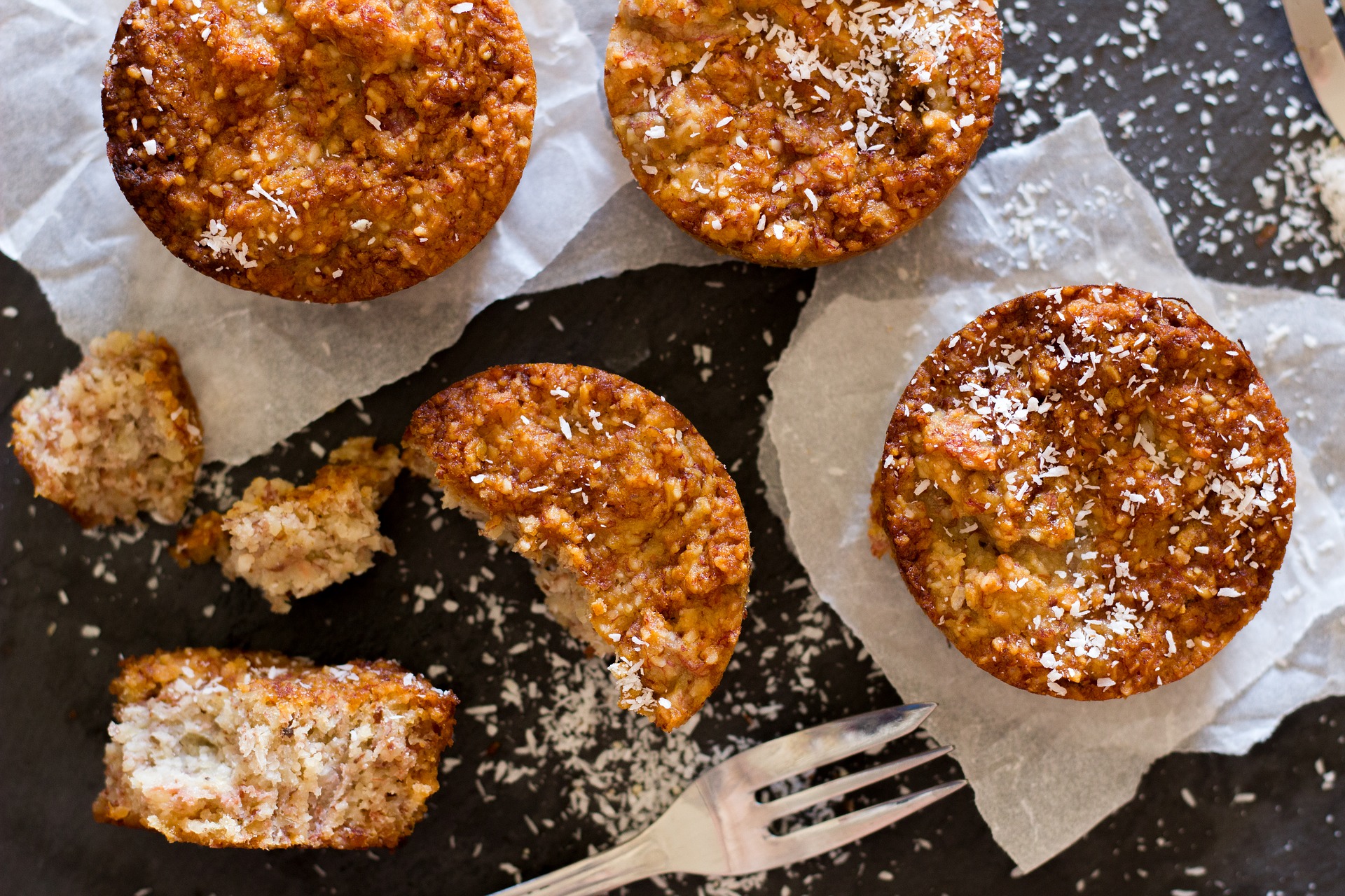 Muffin con farina di lupini