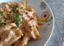 penne al baffo senza prosciutto