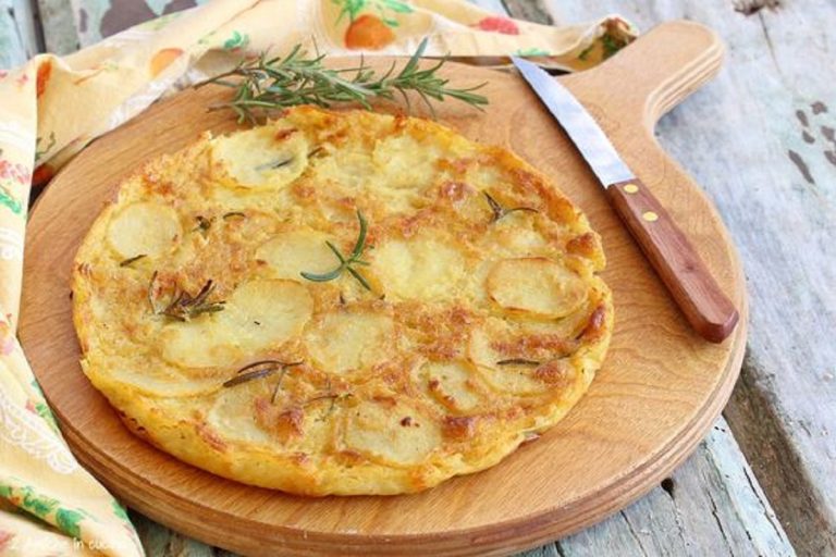 pizza di ceci e patate