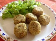 polpette di lupini e finocchi