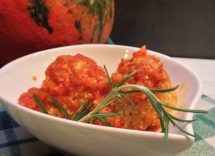 polpette di lupini zucca noci al sugo ricetta veg