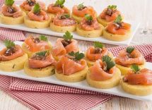 ricetta canape al salmone affumicato