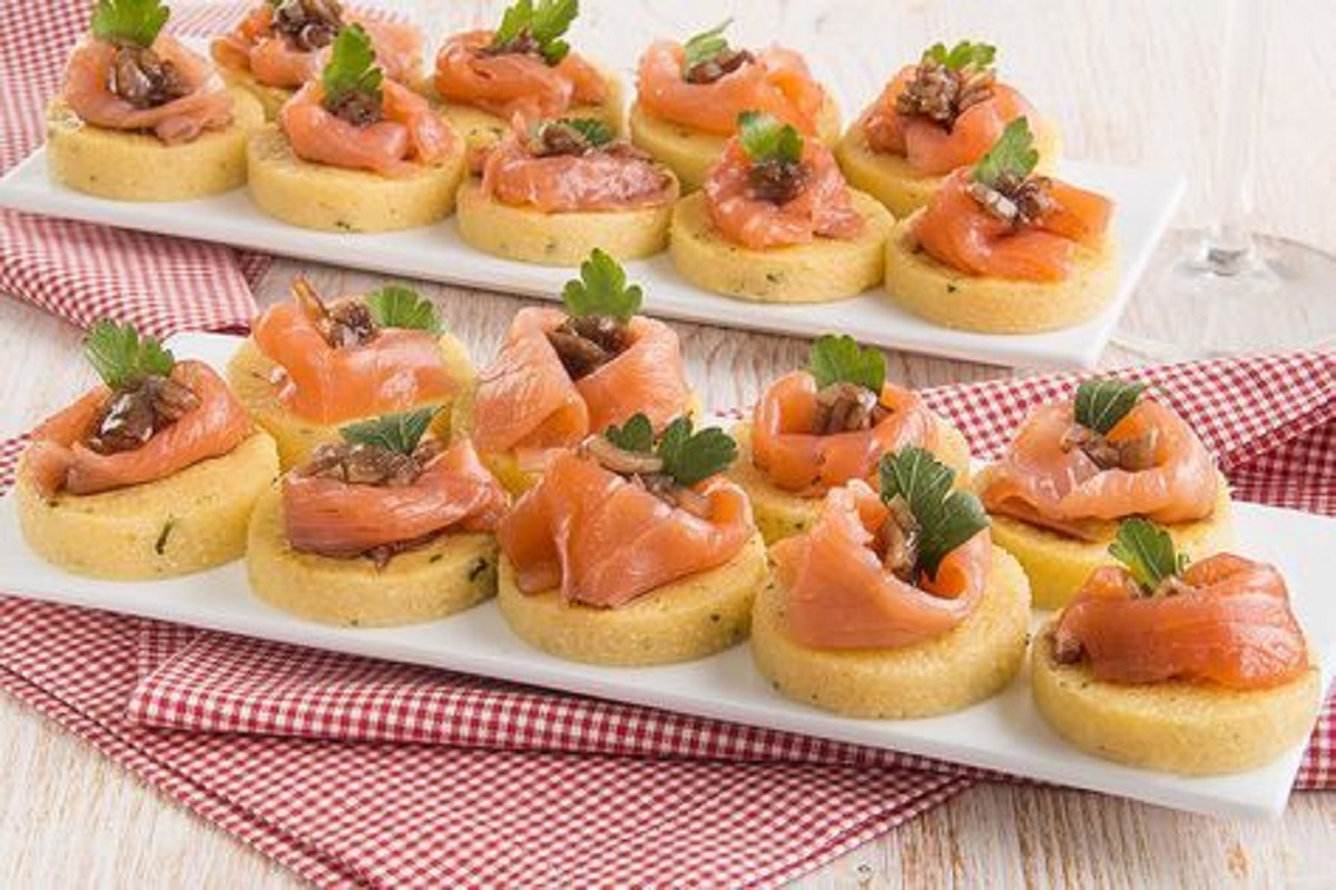 ricetta canape al salmone affumicato