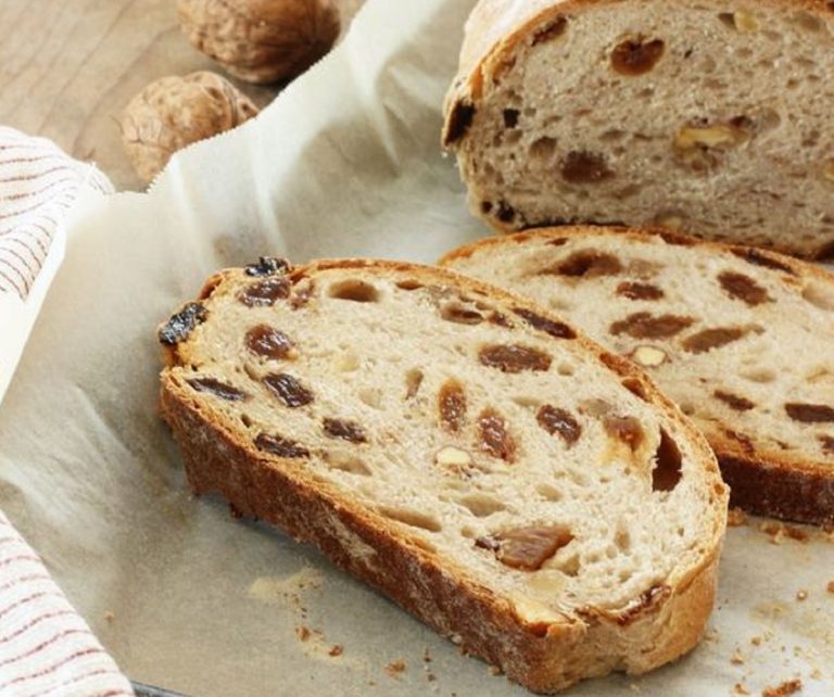 ricetta pane con noci e fichi secchi